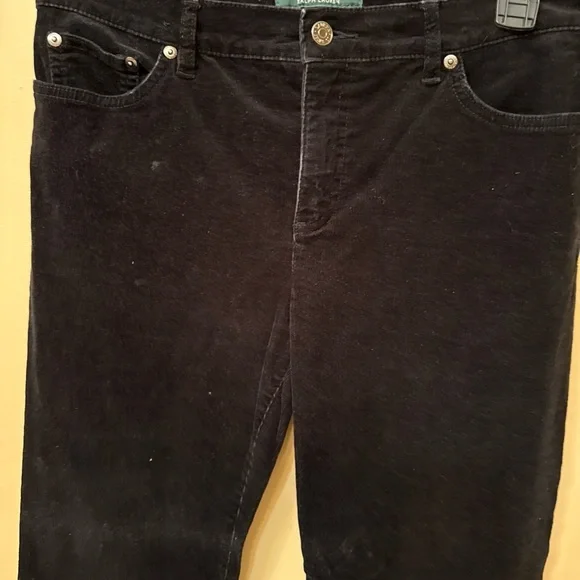 Ralph Lauren black Corduroy Trousers - Picture 3 of 7